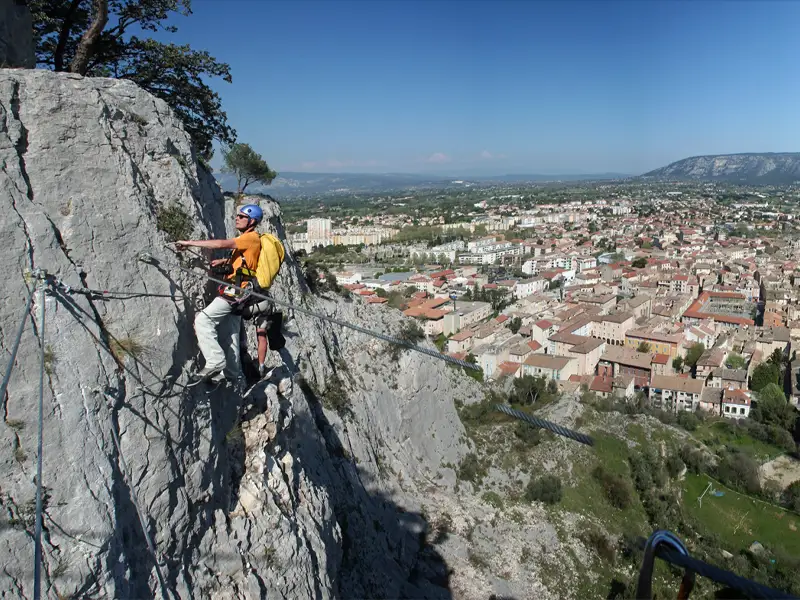 Via ferrata urbaine de Cavaillon