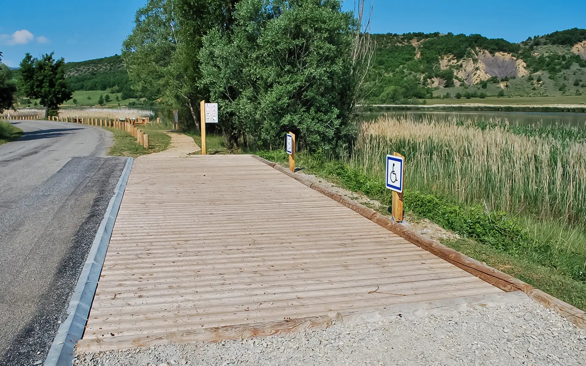 Valorisation touristique du lac de Mison — vue 2