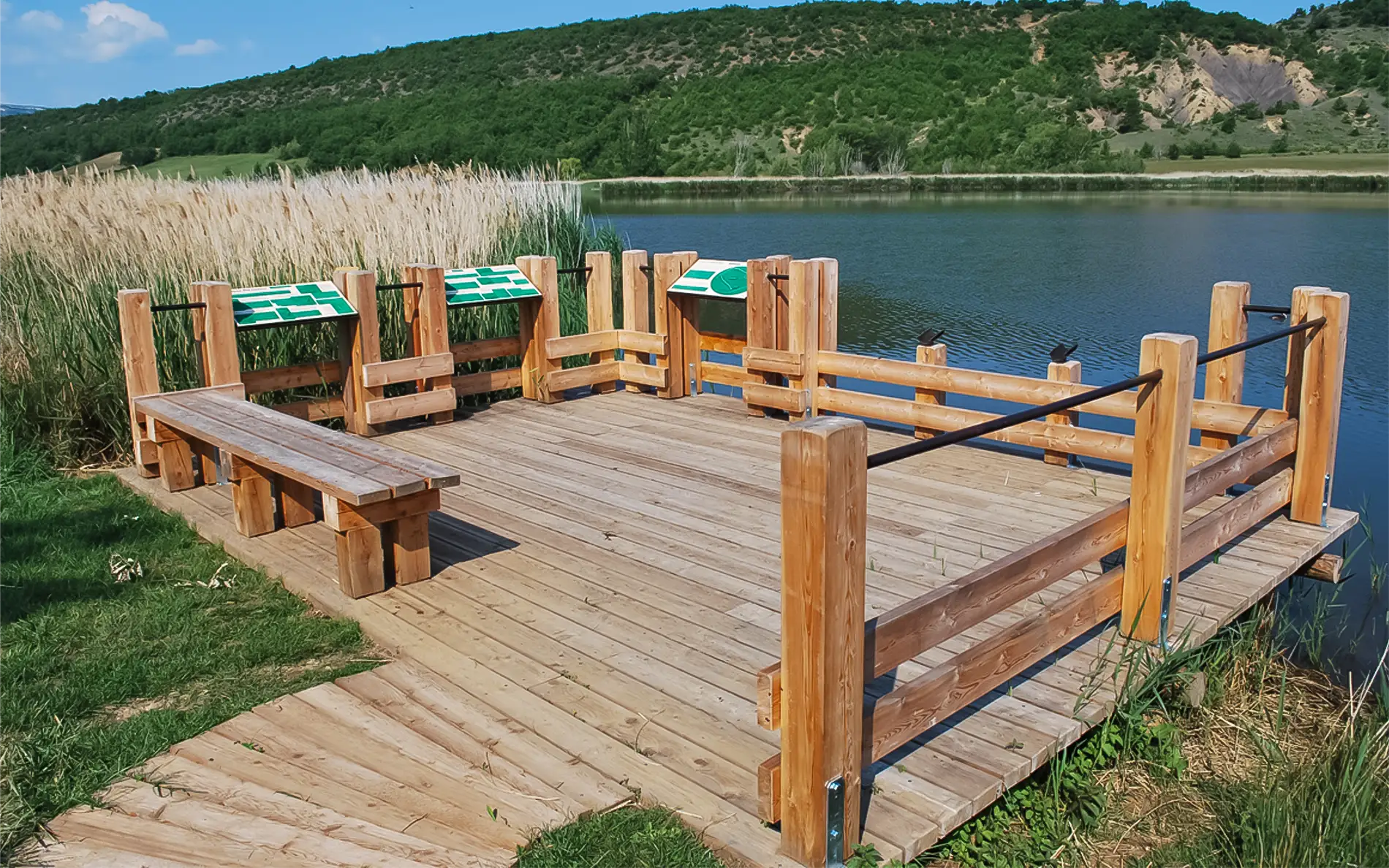 Valorisation touristique du lac de Mison — vue 3
