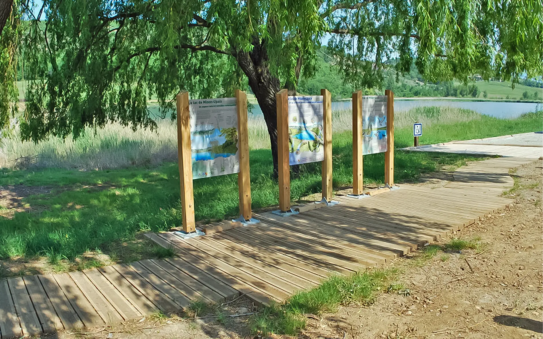 Valorisation touristique du lac de Mison — vue 4