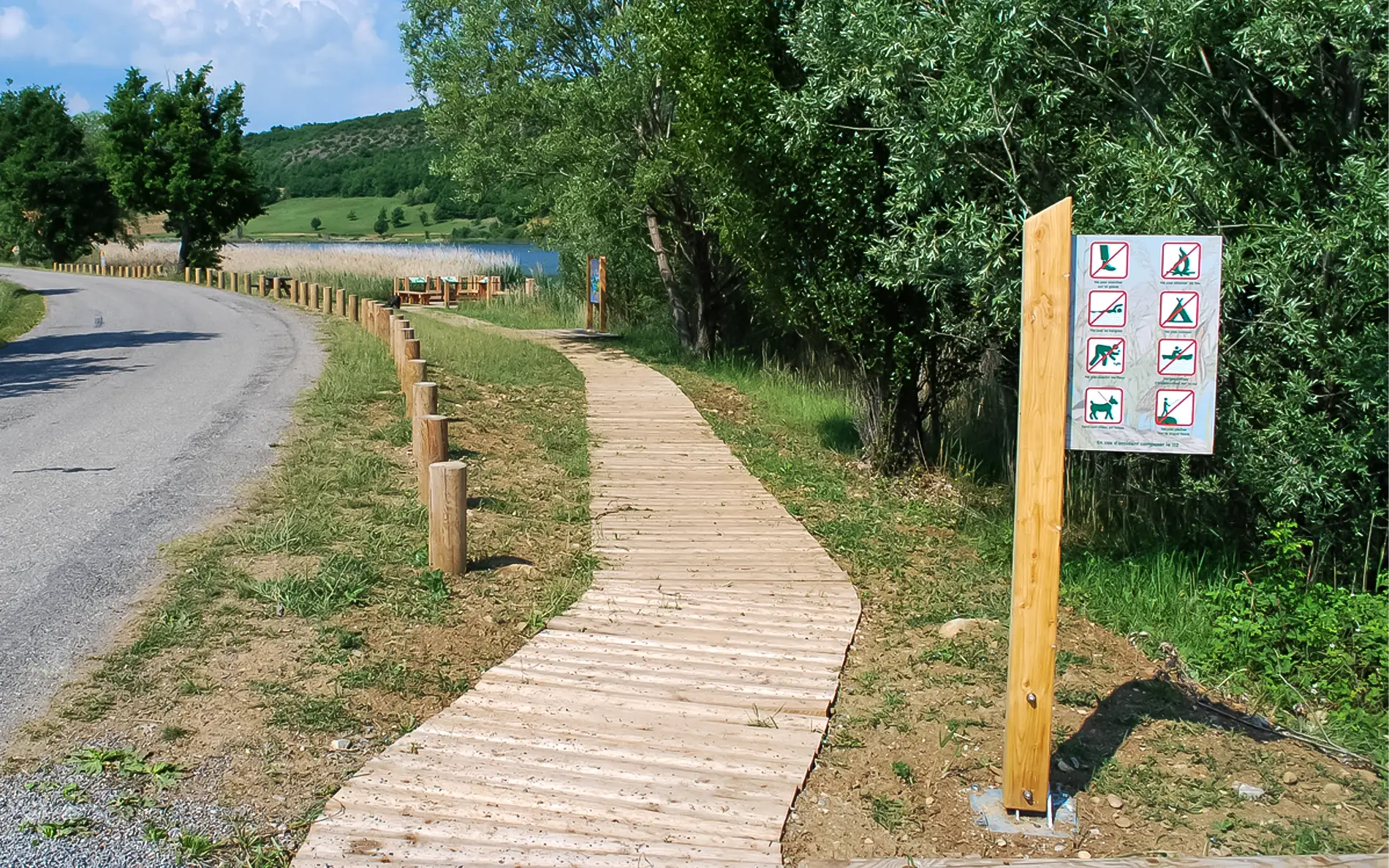 Valorisation touristique du lac de Mison — vue 5