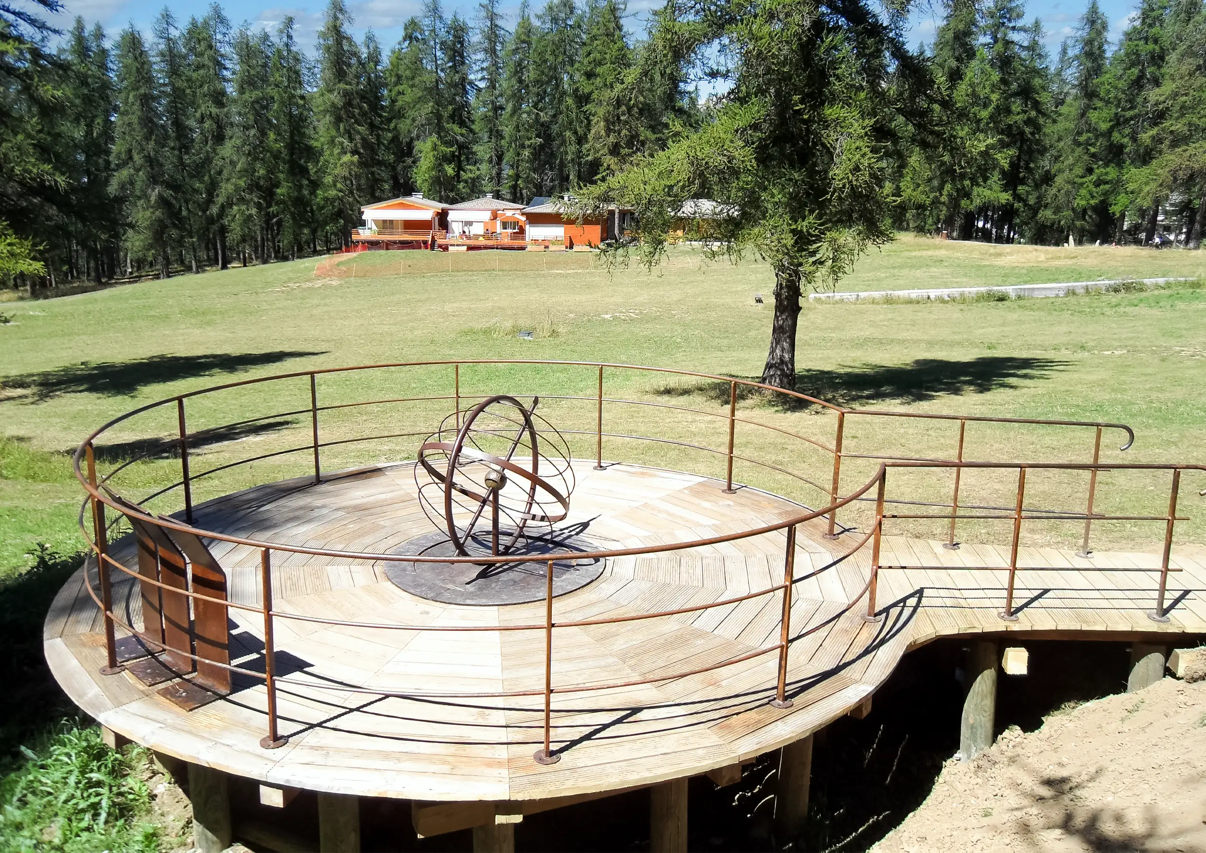 Sentier planétaire de Valberg — vue 2