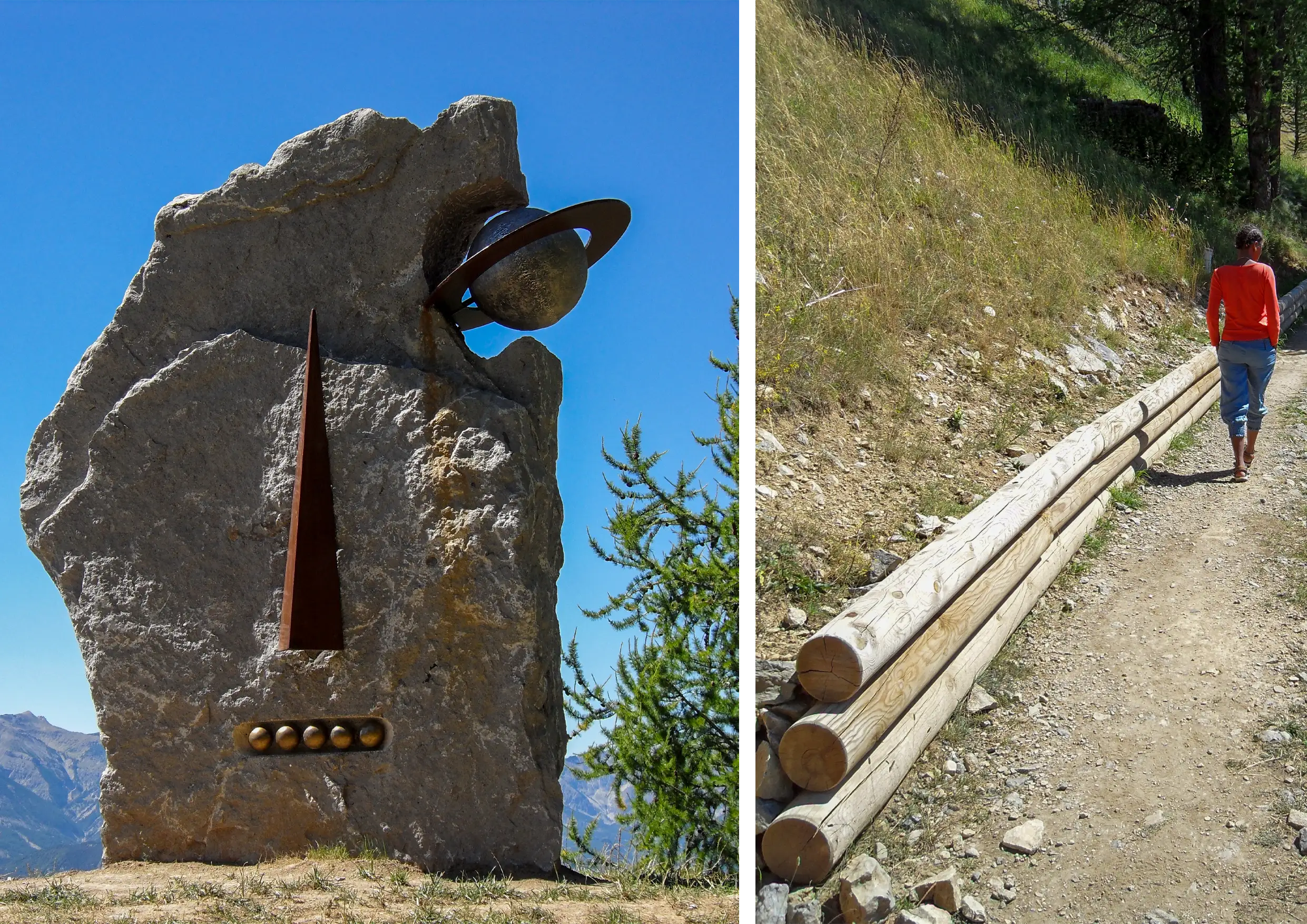 Sentier planétaire de Valberg — vue 5